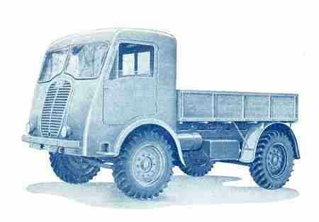 Tracteur porteur léger LATIL type H14A1TL10, plateau.