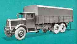 Camion LATIL type Y10 transport bâché.