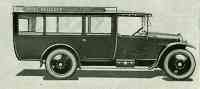 Camionnette LATIL type PB, omnibus d'hôtel.