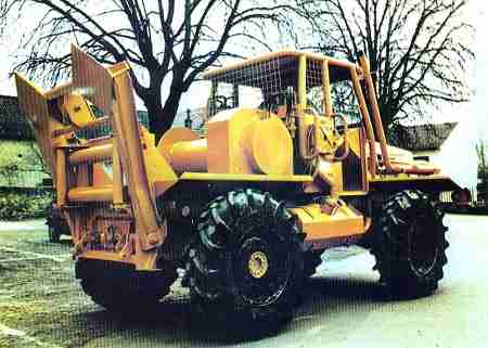 Tracteur tireur de lignes BRIMONT LATIL TL80