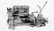 Moteur LATIL H4 à l'huile lourde.