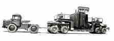Transport de gros tonnages par tracteur LATIL TARH.