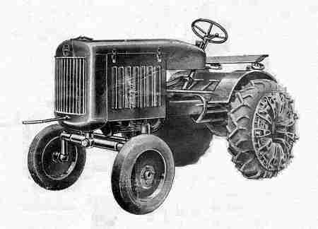 Tracteur agricole MAP-LATIL type AR3.