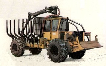 Tracteur porteur LATIL T4P.